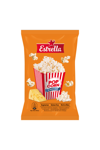 Sūrio skonio kukurūzų spragėsiai ESTRELLA, 90 g