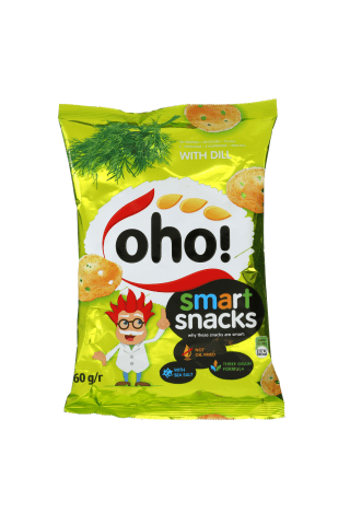 Traškučiai su krapais OHO, 60 g