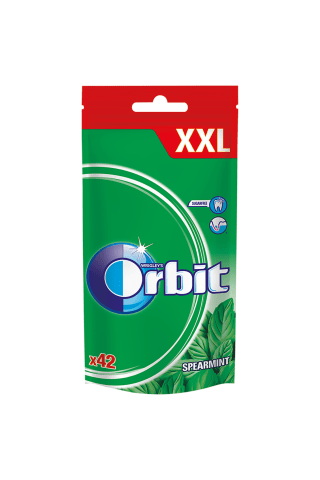 KOŠĻĀJAMĀ GUMIJA ORBIT SPEARMINT 58G