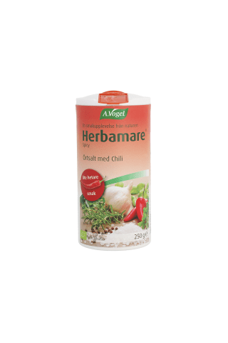 Jūros druska su žolelėmis HERBAMARE SPICY, 250 g