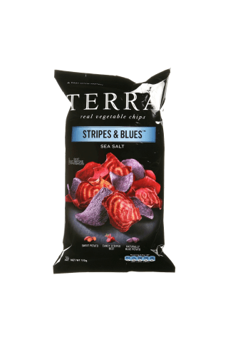 Čipsi dārzeņu Terra zilie 110g