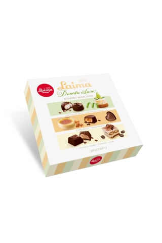 Šokolādes konfektes Desertu izlase Laima 100g