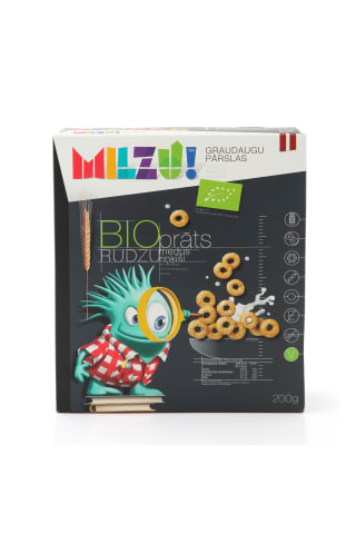 Graudaugu pārslas Milzu Prāts ar medu BIO 200g