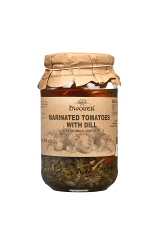 Sarkanie tomāti ar dillēm 930ml