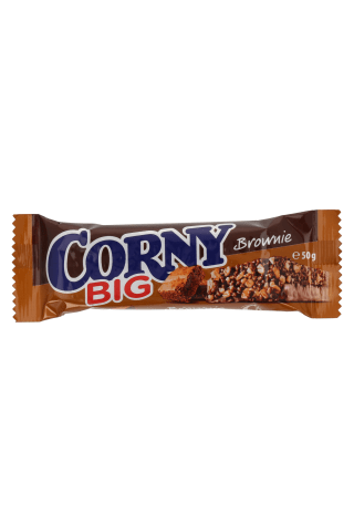 Batonėlis CORNY BIG BROWNIE, 50 g