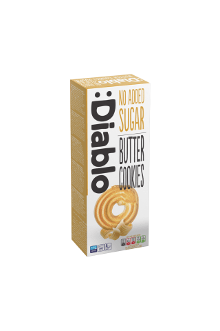 Sviestiniai sausainiai be cukraus DIABLO, 135 g