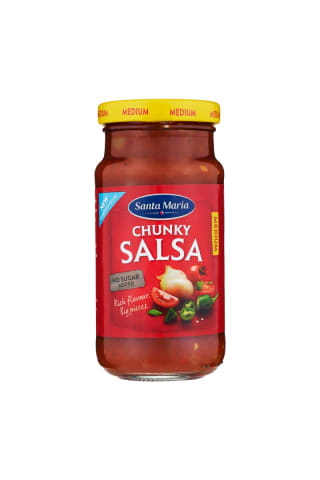 Sarkano tomātu salsa vidēji asa 230g