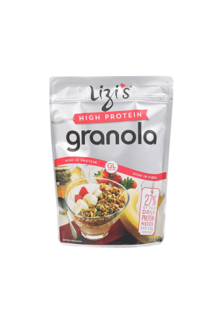 Müsli Lizi''s granola kõrge proteiinisisaldus