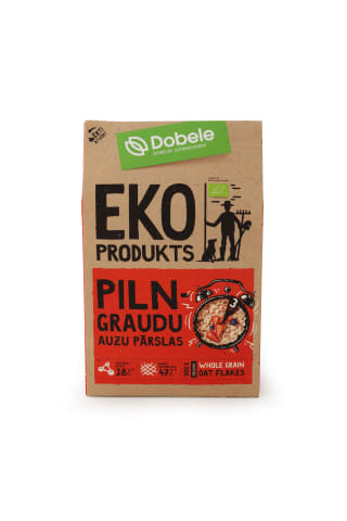Auzu pārslas Dobele pilngraudu eko 500g