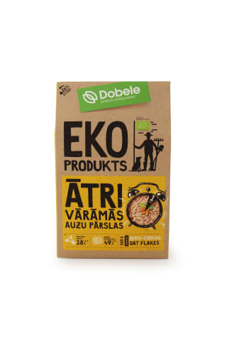 Auzu pārslas Dobele ātri vārāmās eko 500g