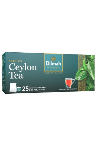 Melnā tēja Dilmah premium 25x2g
