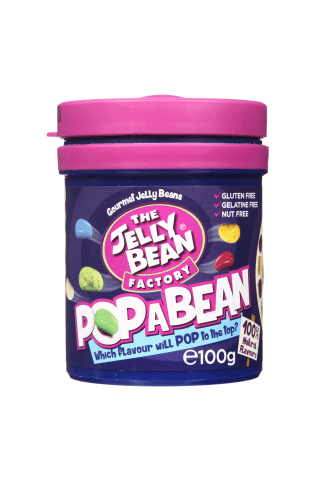 Želejkonfektes Jelly bean Pop a bean 100g
