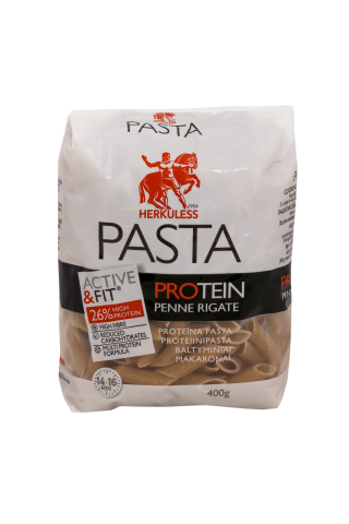 Proteīna pasta Herkuless Active&Fit Penne Rigate 400g