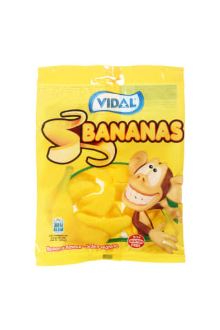 Guminukai VIDAL BANANAS, 100 g