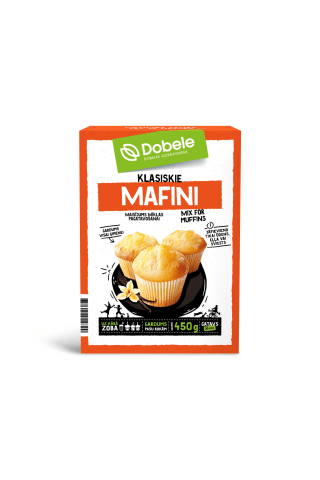 Miltu maisījums Dobele mafini 450g