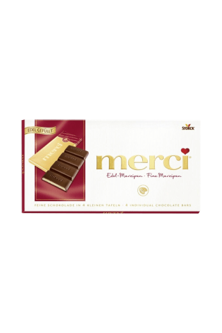 Šokolāde Merci ar marcipānu 100g