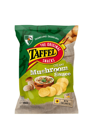 Traškučiai TAFFEL CREAMY MUSHROOM, 150 g