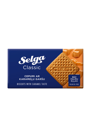 Cepumi Selga ar karameļu garšu 180g