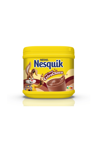 Šķīstošais kakao dzēriens Nesquik extra-choco 600g