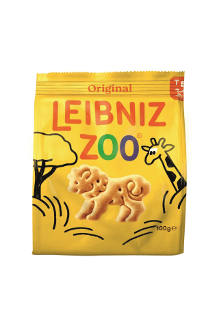 Sausainiai sviestiniai BAHLSEN LEIBNIZ ZOO 100g
