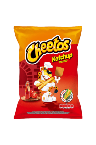 Kukurūzų užkandis CHEETOS kečupo skonio 165g