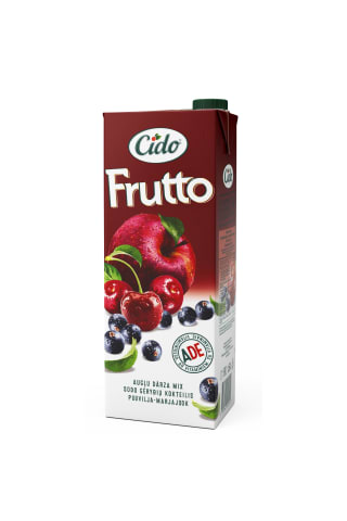Dzēriens Cido Frutto mix ar A, D, E vitamīniem 1,5l