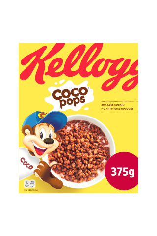 Brokastu pārslas Kellogg's Coco Pops 375g
