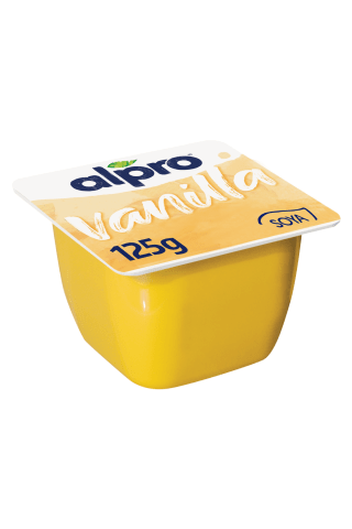 Vanilės skonio sojos desertas ALPRO, 125 g
