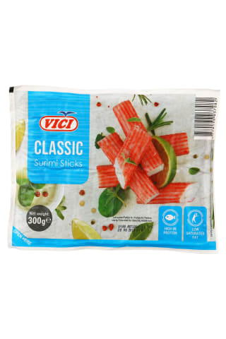 Atvėsintos krabų skonio lazdelės VIČI CLASSIC, 300 g