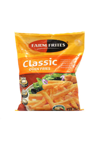 Kartupeļi frī Farmfrites taisni saldēti 750g