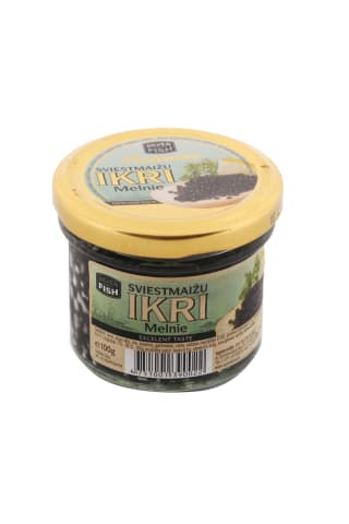 Mākslīgie ikri melnie Iecienītie 100g