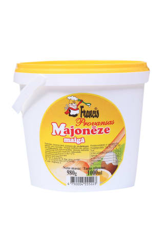 Majonēze Francis Provansas maigā 1l