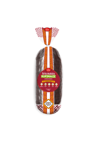 Īsta rupjmaize Lāči sagriezta 1kg