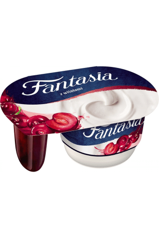 Jogurts Fantasia ar ķiršiem 122g