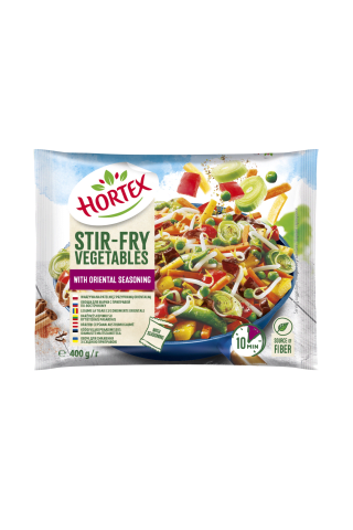 Dārzeņi Hortex cepšanai ar austrumu garšaugiem 400g