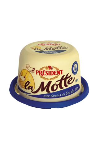 Sviests President ar jūras sāli 82% 250g