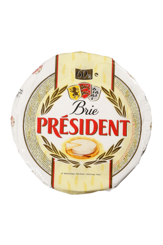Sūris BRIE PRESIDENT, 60% rieb., 1 kg