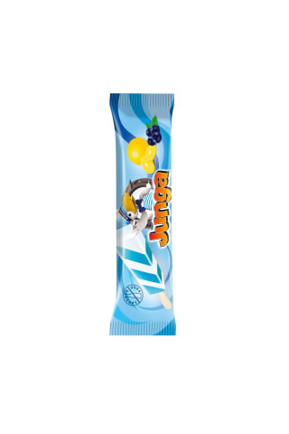 Mėlynių ir citrinų skonio ledai JUNGA, 75 ml