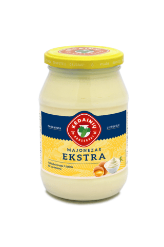 Majonezas KĖDAINIŲ KONSERVAI Ekstra, 65% rieb., 430 g
