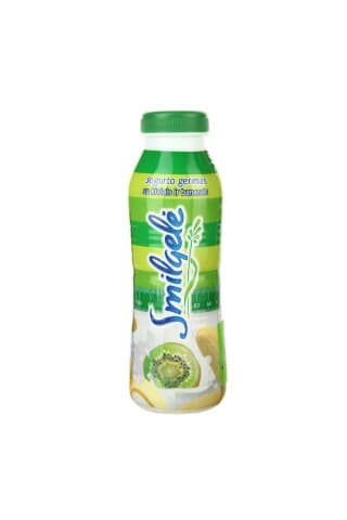 Jogurto gėrimas su kiviais ir bananais SMILGELĖ, 1% rieb., 0,45 l