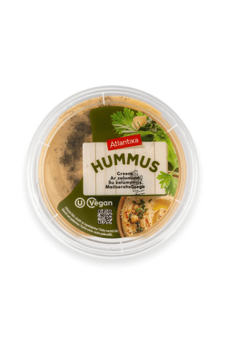 Humoss ar zaļumiem un olīveļļu 180g