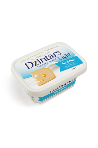 Kausēts siers dzintars light klasiskais 180g