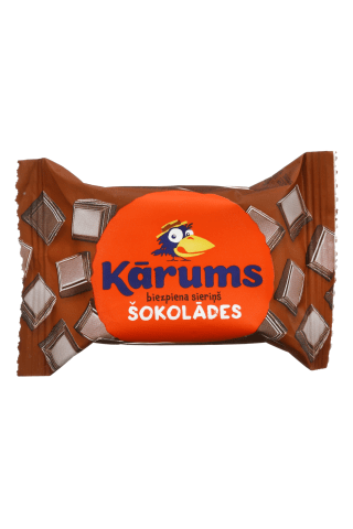 Varškės sūrelis su šokolado gabaliukais KĀRUMS, 45 g