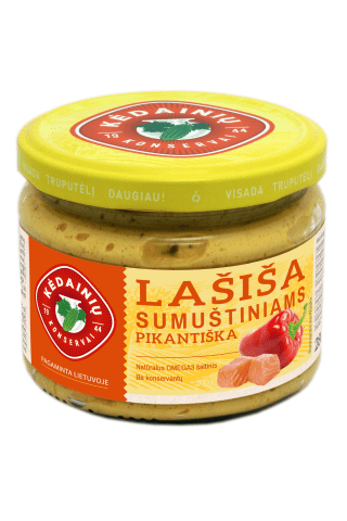 Pikantiška lašiša sumuštiniams KĖDAINIŲ KONSERVAI, 280 g