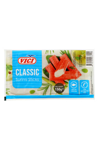 Atvėsintos krabų skonio lazdelės VIČI CINI MINIS CLASSIC, 150 g