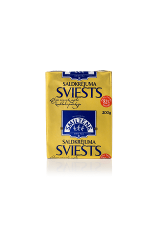 Sviests Smiltene 82% 200g