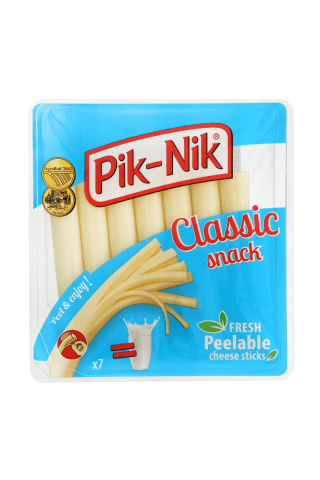 Plėšomos sūrio lazdelės PIK-NIK, 40% rieb., 140 g