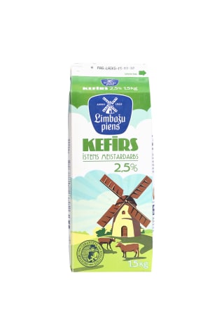 Kefīrs 2.5% Limbažu 1.5l
