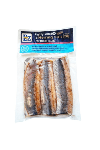 Siļķu filejas Īslandes gaumē mazsālītas vakuumā 250g