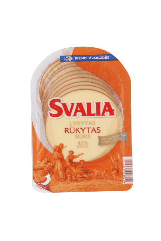 Rūkytas lydytas sūris SVALIA, 45% rieb., 150 g